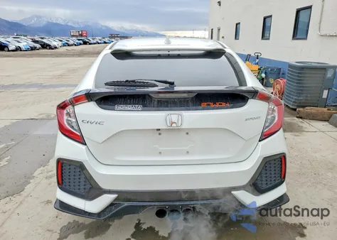 2018 Honda Civic Sport из США, поврежденный, VIN SHHFK7G46JU223165